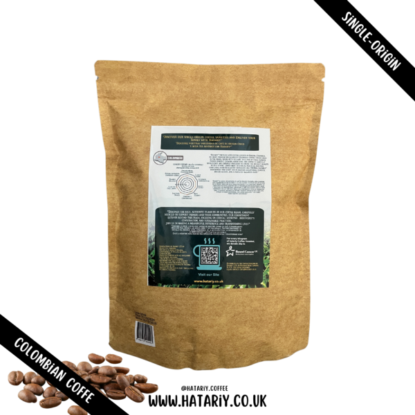 Hatariy® Single-origin Colombian roasted coffee beans 454g - Image 2